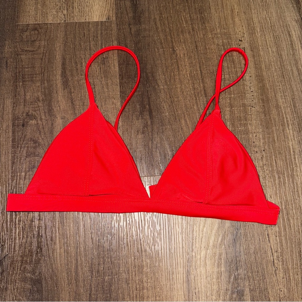 ZAFUL Red Triangle Bikini Top